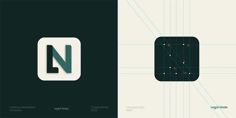 Identidad visual y desarrollo web para Legal Node